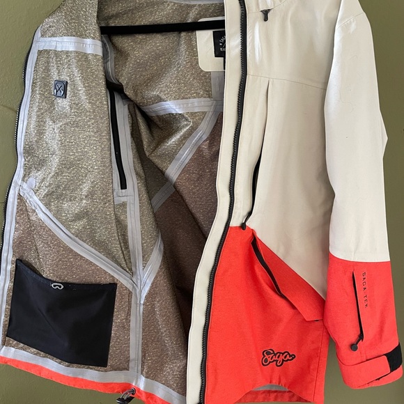 Saga Empress 3L Jacket Womens Grenadine Small - Picture 12 of 14